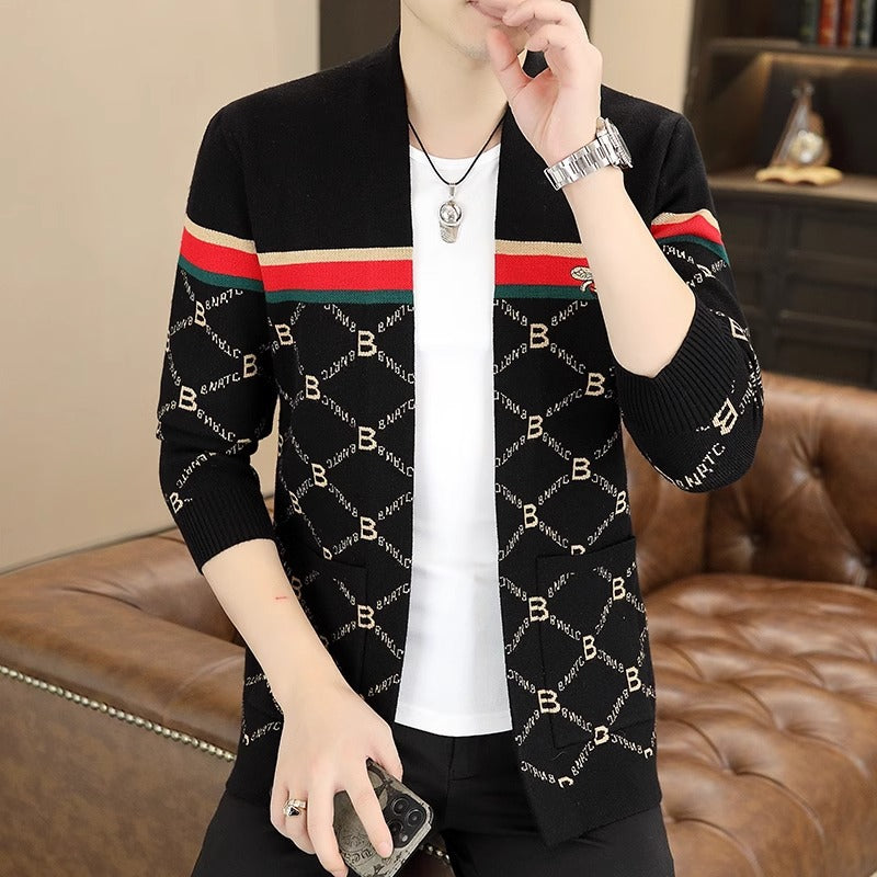 New Men's Cardigan Jacket 1025082804