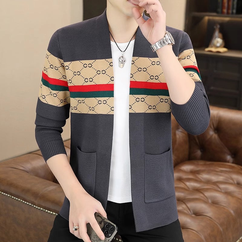 New Men's Cardigan Jacket 1025082805