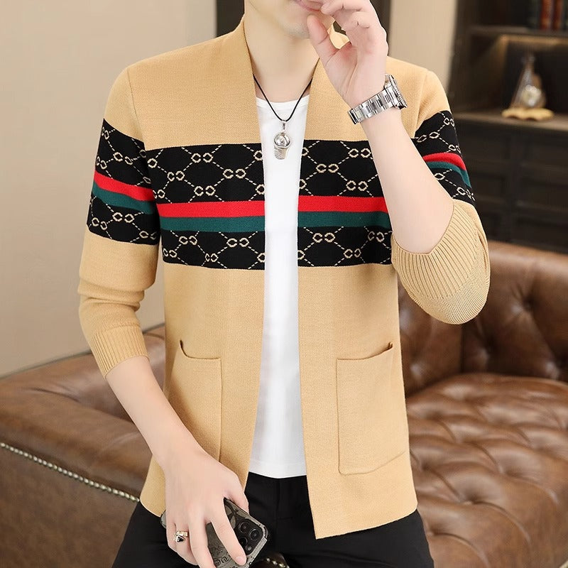 New Men's Cardigan Jacket 1025082805