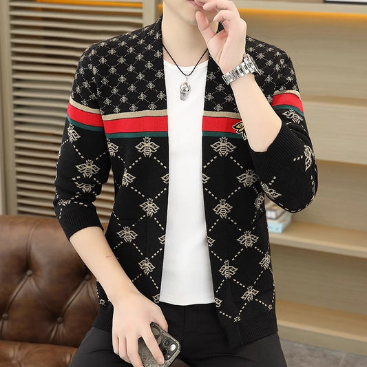 New Men's Cardigan Jacket 1025082806