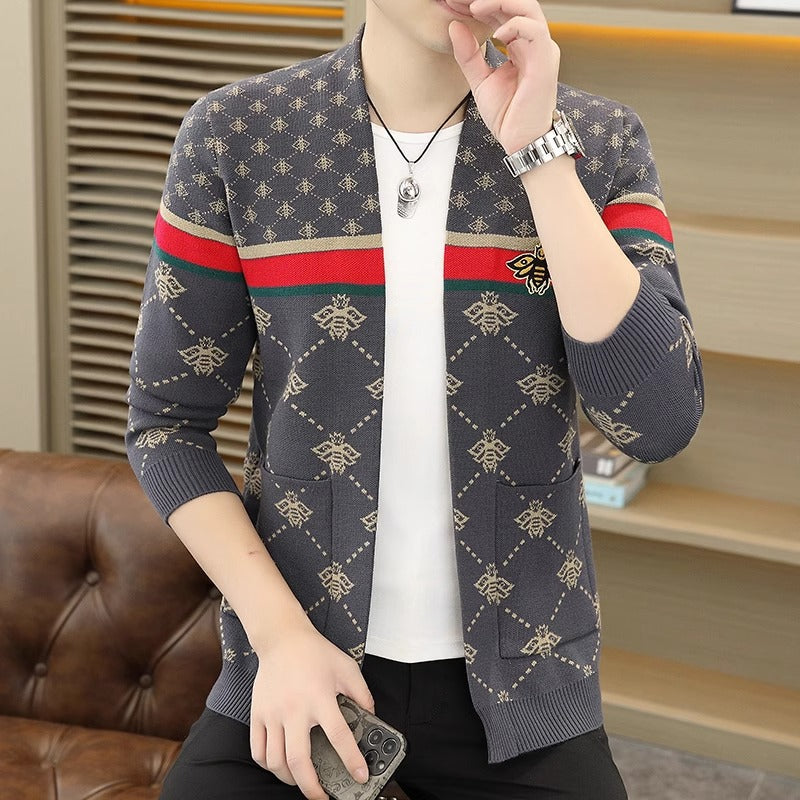 New Men's Cardigan Jacket 1025082806