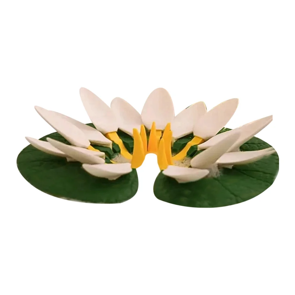 Highly Recommended.Luxurious Floating Lotus Bath Glass Holder with Wine Bottle Holder