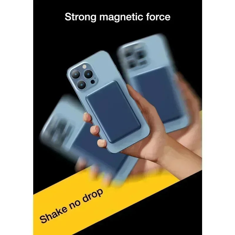 New magnetic wireless mobile power bank suitable for iPhone MagSafe fast charging