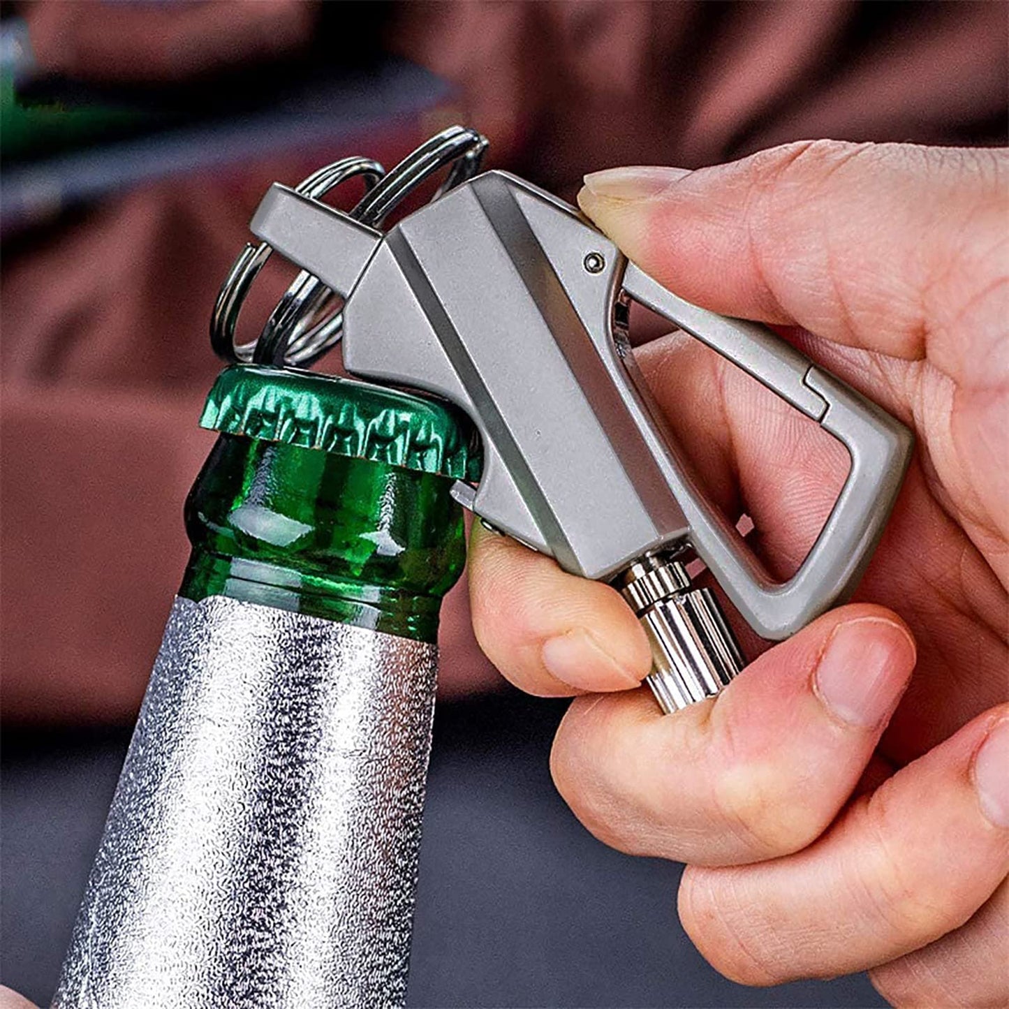Permanent Match Multitool Keychain Lighter