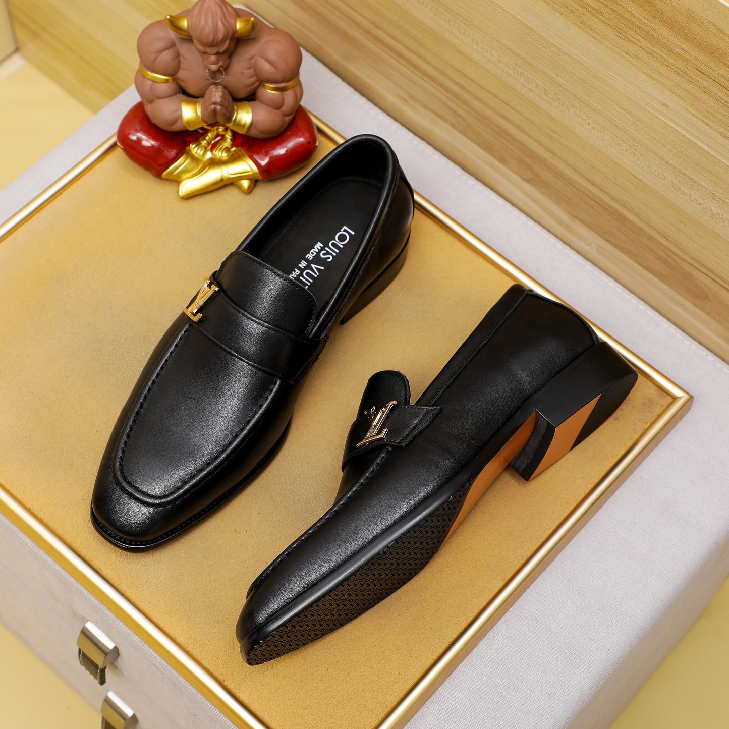 Men's new boutique business leather shoes 0725072802