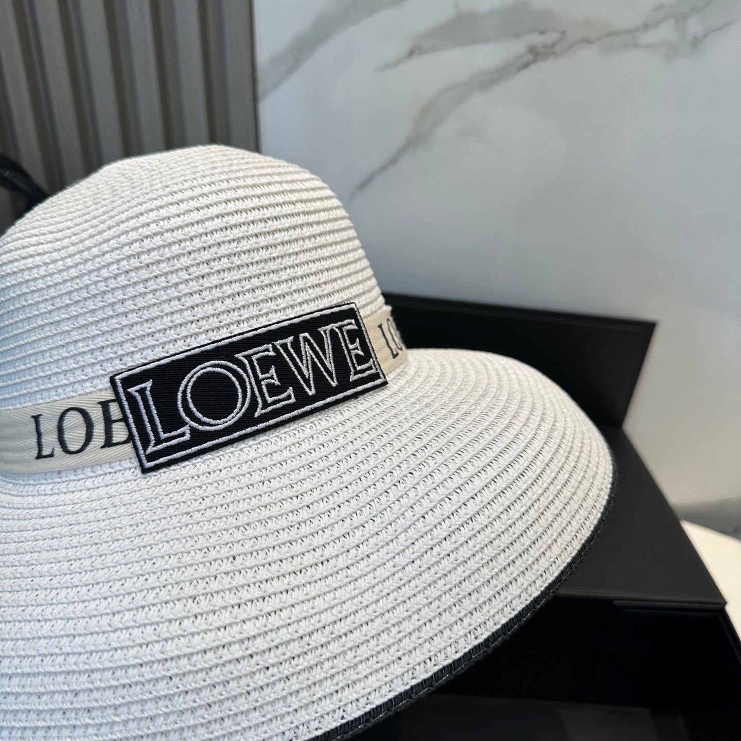 LEW Raffia woven straw hat 0725070302