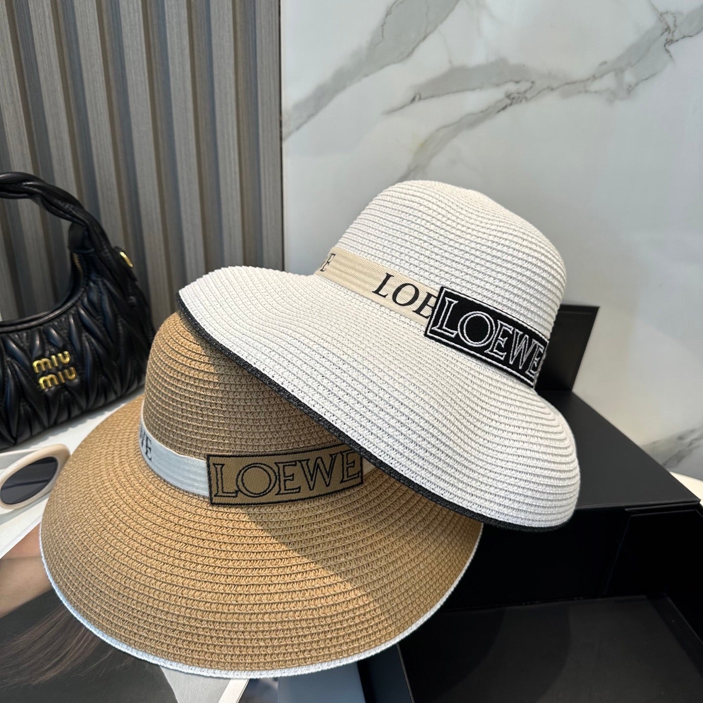 LEW Raffia woven straw hat 0725070302