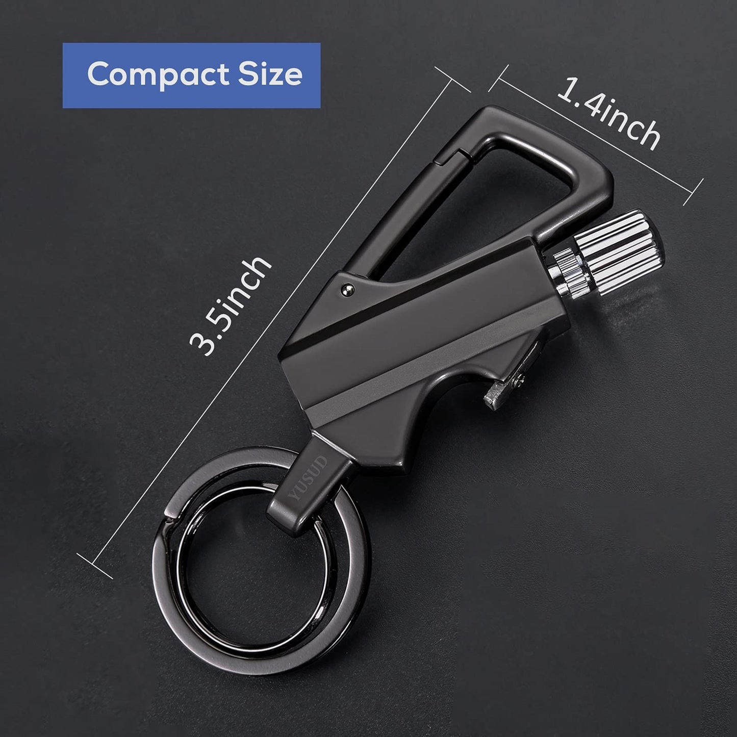 Permanent Match Multitool Keychain Lighter